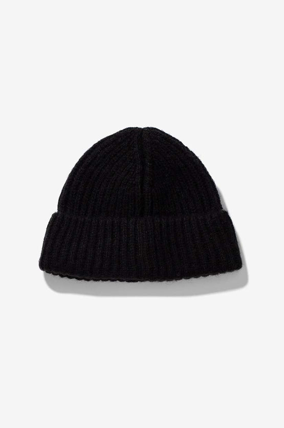 Norse Projects Alpaca Beanie - Black