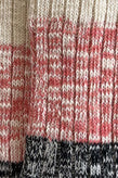 Just Another Fisherman Port Socks - Beige/Cinnabar/Black