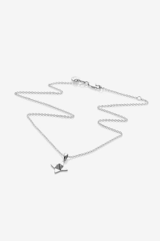 Stolen Girlfriends Club Ninja Star Necklace - Silver