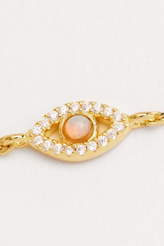 By Charlotte Eye Of Intuition Bracelet - Gold