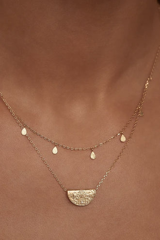 By Charlotte Blessed Lotus Necklace - Silver