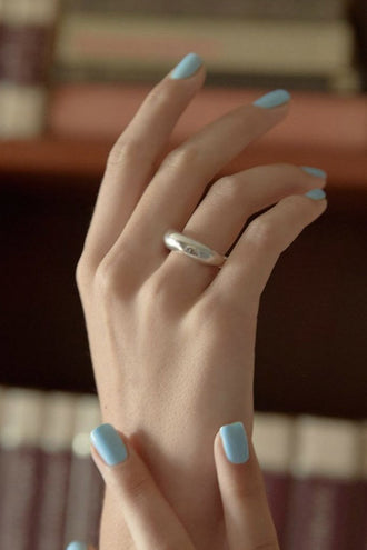 Mars Half Blimp Ring - Silver