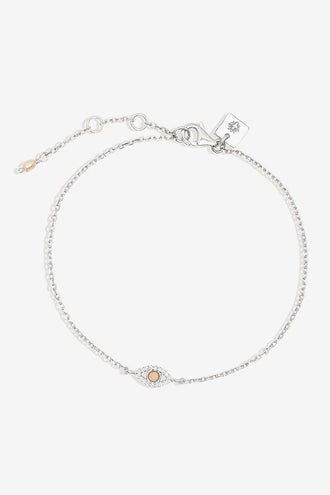 By Charlotte Eye Of Intuition Bracelet - Silver