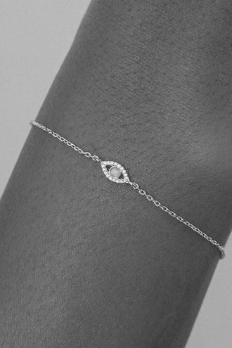 By Charlotte Eye Of Intuition Bracelet - Silver