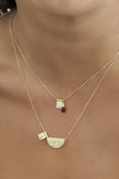 By Charlotte Lotus & Little Buddha Necklace - Gold