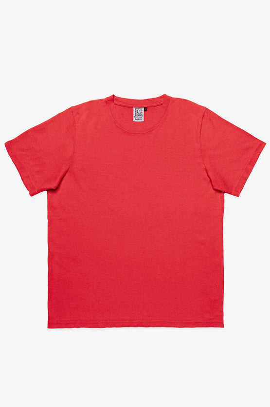Buddy Classic Hemp Tee - Chilli Red