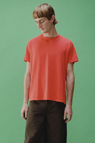 Buddy Classic Hemp Tee - Chilli Red