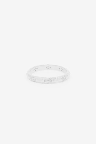 By Charlotte Luminous Ring - Silver