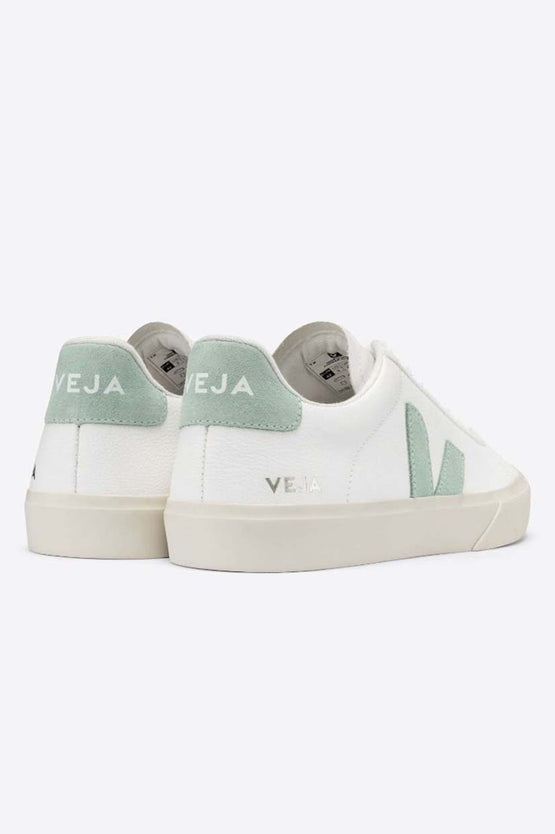 Veja Campo Chromefree Leather - White Matcha