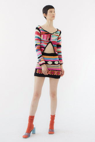 Tach Capella Crochet Top - Multi
