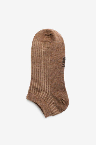 La Tribe Ankle Socks - Chocolate