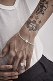 Stolen Girlfriends Club Love Claw Bracelet - Rose Quartz