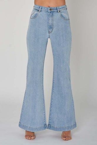 Rollas Eastcoast Flare - Cloud Blue Organic
