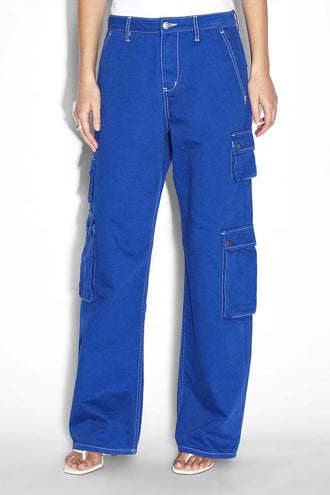 Ksubi Drill Cargo - Cobalt