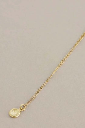 Mars Mini Coin Necklace - Gold