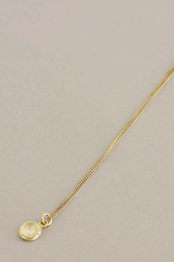 Mars Mini Coin Necklace - Gold