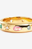 By Charlotte Connect To The Universe Ring - Gold