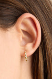 By Charlotte Cosmic Hoops - Gold