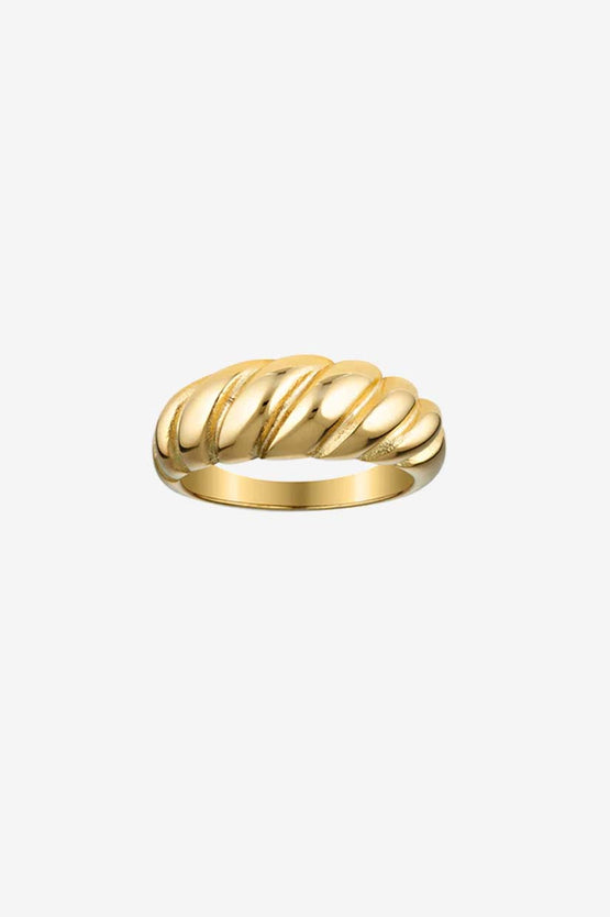 Porter Jewellery Croissant Ring - Gold