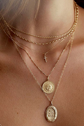Baby Anything Crush Chain - 9k Yellow Gold