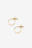 La Tribe Curl Hoop Small - Gold