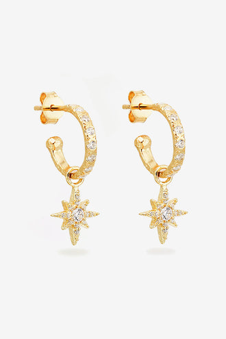 By Charlotte Dancing In Starlight Hoops - Gold