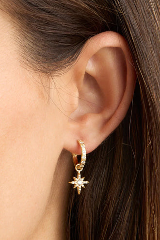 By Charlotte Dancing In Starlight Hoops - Gold