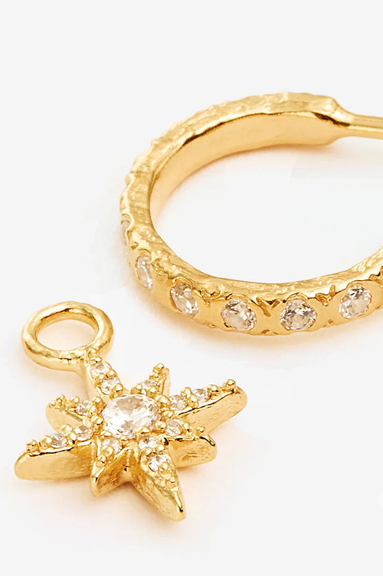 By Charlotte Dancing In Starlight Hoops - Gold