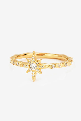 By Charlotte Dancing In Starlight Ring - Gold