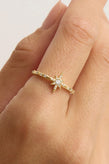 By Charlotte Dancing In Starlight Ring - Gold