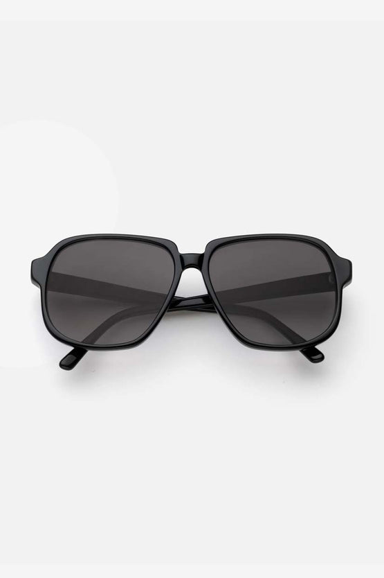 Lu Goldie Delphine Sunglasses - Black