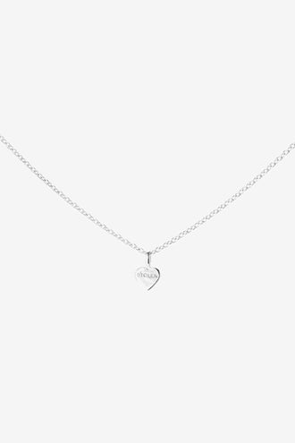 Stolen Girlfriends Club Stolen Heart Necklace - Silver