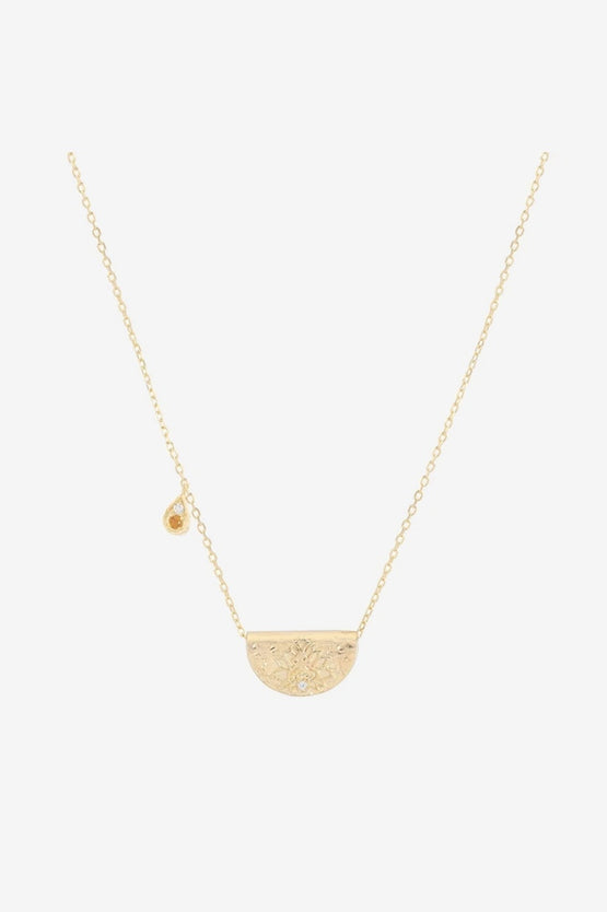 By Charlotte Illuminate Truth Necklace - Gold