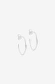By Charlotte Devotion Hoops - Silver