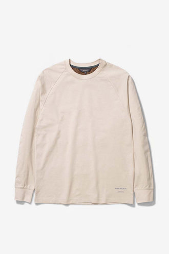 Norse Projects Eino Coolmax Nylon LS - Oatmeal
