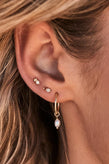 By Charlotte Eternal Peace Hoops - Gold