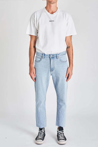 A Brand A Dropped Slim Jean - Xpress Blue