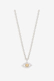 By Charlotte Eye Of Intuition Necklace - Silver