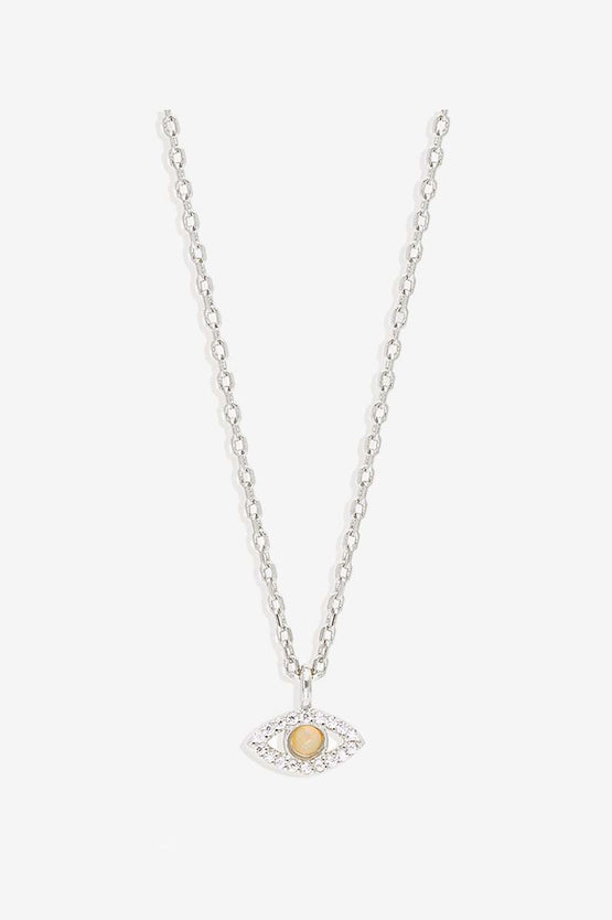 By Charlotte Eye Of Intuition Necklace - Silver