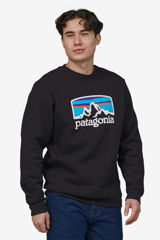 Patagonia Fitz Roy Horizons Crew - Black