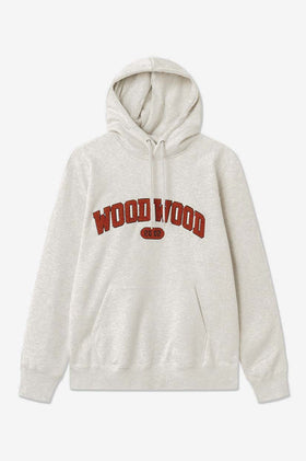 Wood Wood Fred Ivy Hoodie - Snow Marle