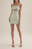 Ownley Gira Dress - Blue Swirl