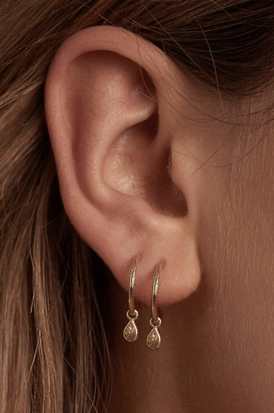 By Charlotte Grace Hoops - Silver