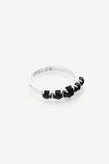 Stolen Girlfriends Club Halo Cluster Ring - Onyx