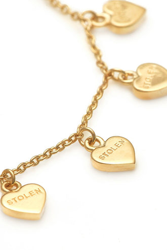 Stolen Girlfriends Club Stolen Heart Bracelet - 18K Gold