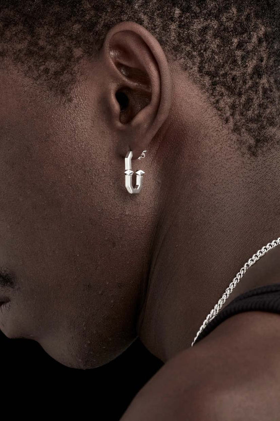 Stolen Girlfriends Club Helsing Maxi Earrings - Silver