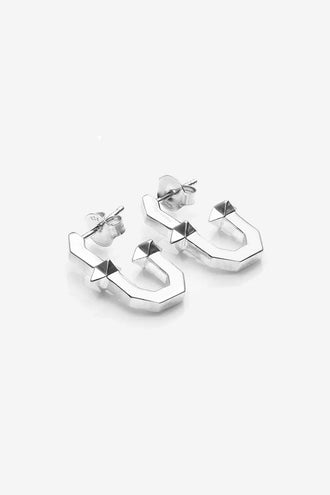 Stolen Girlfriends Club Helsing Maxi Earrings - Silver