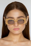 Lu Goldie Coco Sunglasses - Honey