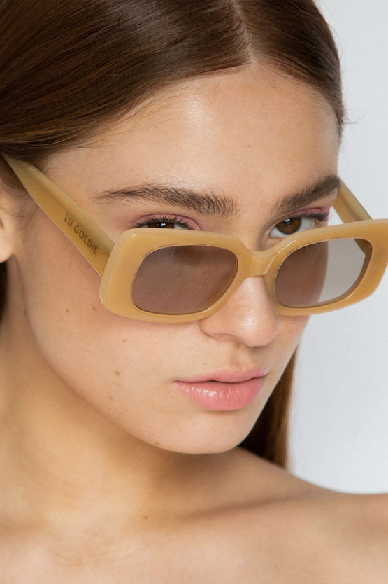 Lu Goldie Coco Sunglasses - Honey