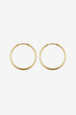 Porter Jewellery 90's Hoops 25MM - Gold